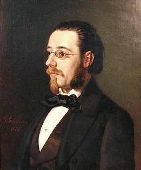 Oil Portrait of Smetana by Geskel Saloman