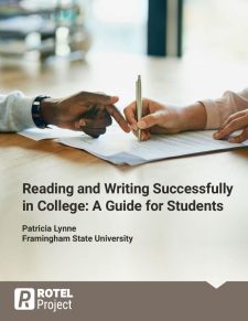 Reading and Writing Successfully in College: A Guide for Students book cover