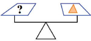 scale: ? equal 1 triangle